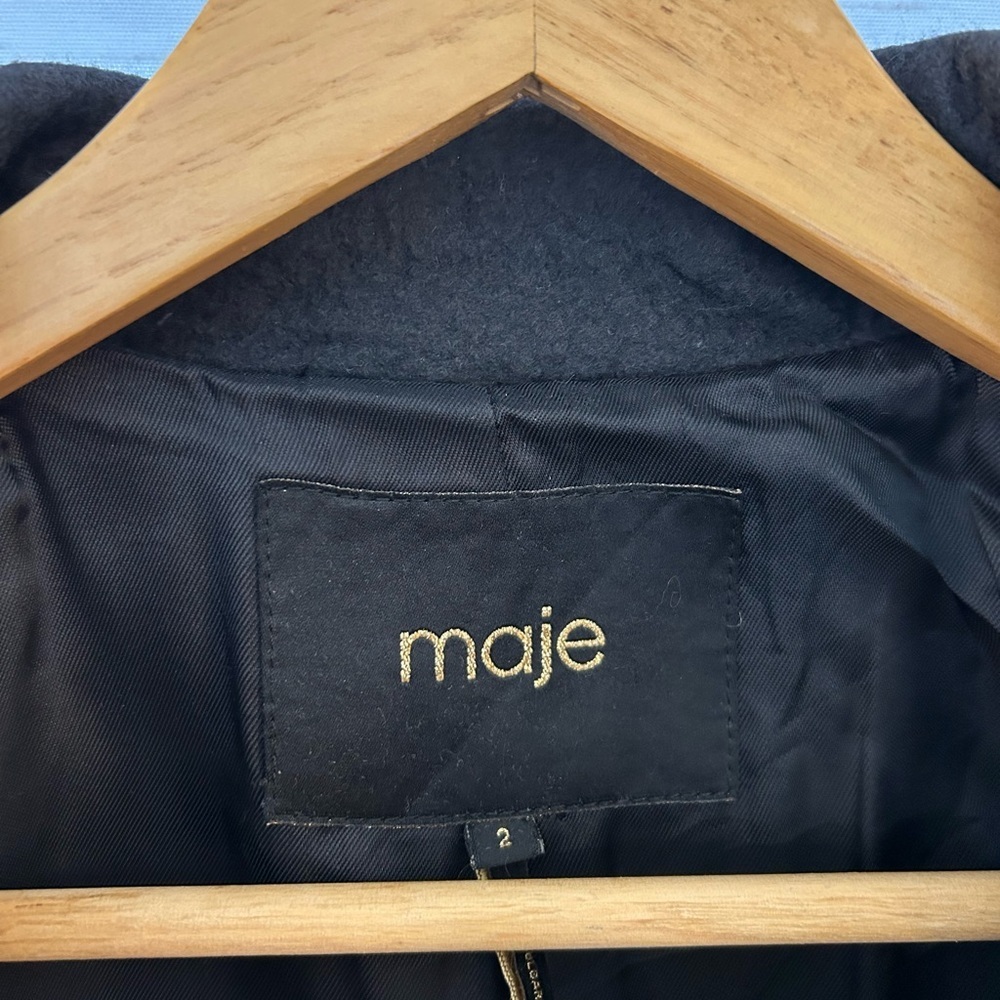 Maje Sirop Wool Coat, size “2” (US6) - Picture 10 of 11